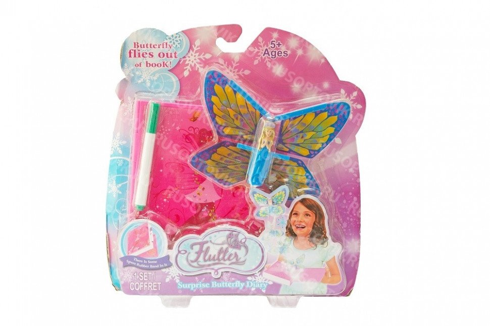 Игрушка-сюрприз "Бабочка из книги" Butterfly Flies Out of Book 