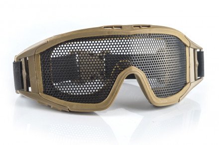 Защитная сетчатая маска для глаз Desert Locust Tan оптом 