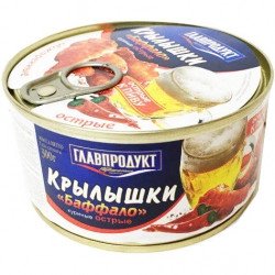 Крылышки Баффало острые Главпродукт 300г оптом 