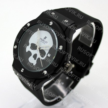 Часы Hublot Skull Bang кварцевые оптом 