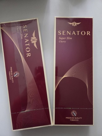 Сигареты Senator Super Slim Cherry оптом 