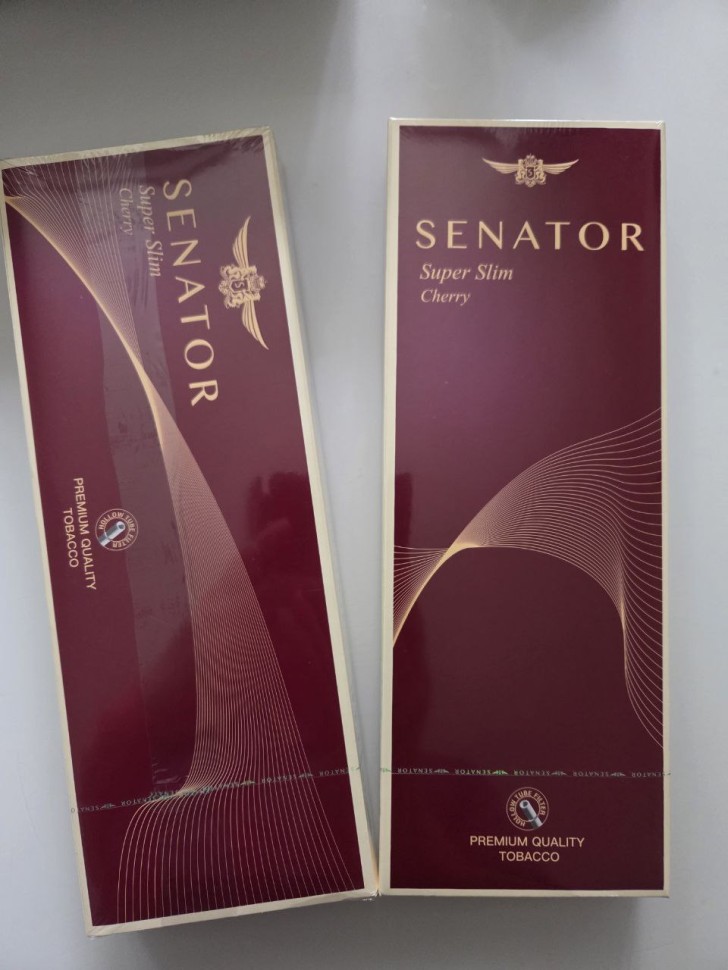 Сигареты Senator Super Slim Cherry оптом 