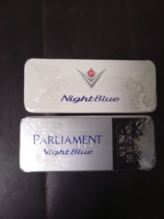 Сигареты Parliament NIGHT Blue Акциз 