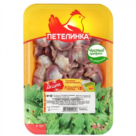 Желудки куриные Петелинка мышечные 500 г оптом 