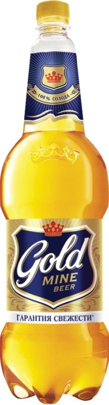 Пиво светлое Gold Mine Beer 4,6% 1.5л оптом Пиво светлое Gold Mine Beer 4,6% 1.5л оптом