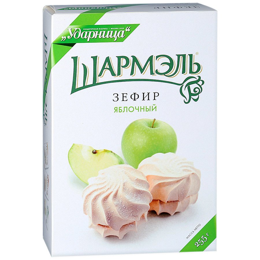 Зефир Шармэль яблочный 255 г оптом Зефир Шармэль яблочный 255 г оптом