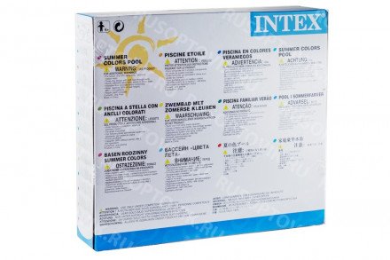 Надувной детский бассейн "Colors of Summer" 188х180х53см Intex оптом 