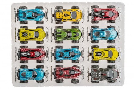 Машинки Power &amp; Speed 12 шт оптом 