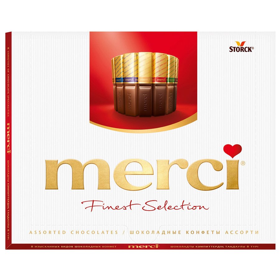 Набор шоколадных конфет Merci Ассорти 250 г оптом Набор шоколадных конфет Merci Ассорти 250 г оптом