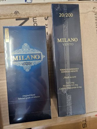 Сигареты Milano VENTO QS (блок картон) оптом 