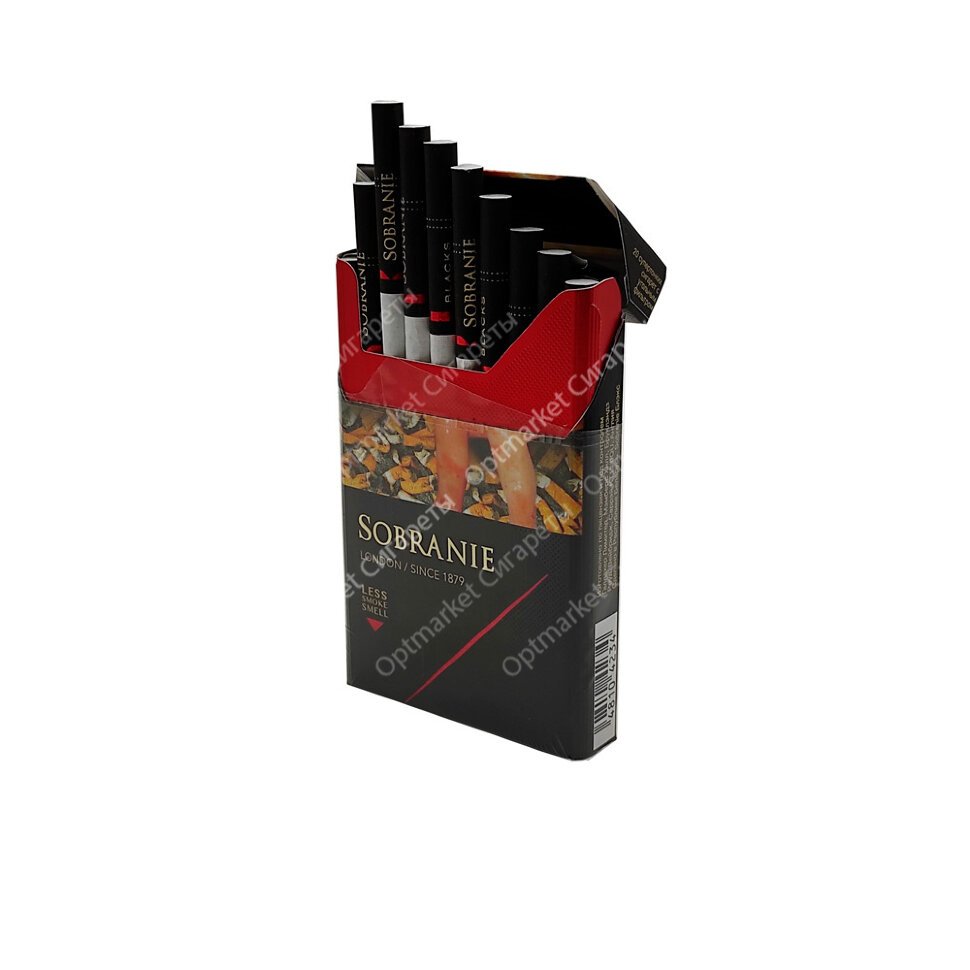 Сигареты Sobranie Black Super Slims оптом Сигареты Sobranie Black Super Slims оптом