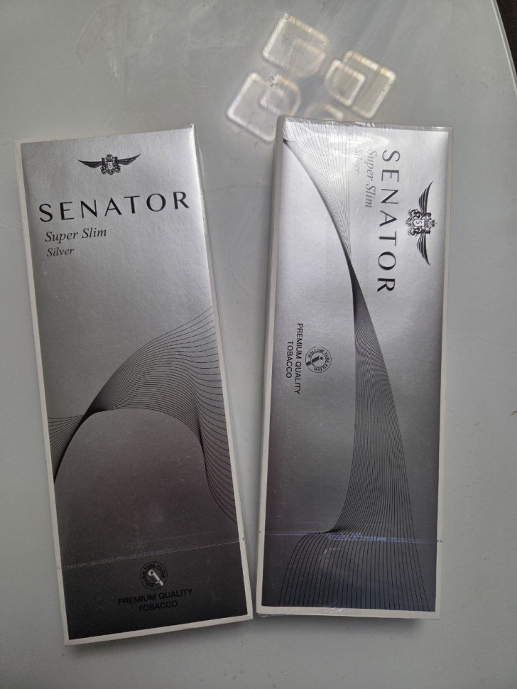 Сигареты Senator Silver Super Slim оптом   