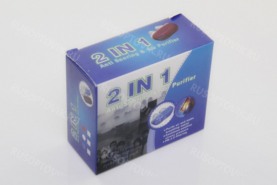 Фильтр для носа 2 in 1 Anti Snoring and Air Purifier оптом Фильтр для носа 2 in 1 Anti Snoring and Air Purifier оптом