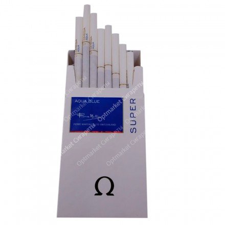 Сигареты Omega Aqua Blue Superslims оптом 