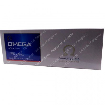 Сигареты Omega Aqua Blue Superslims оптом 