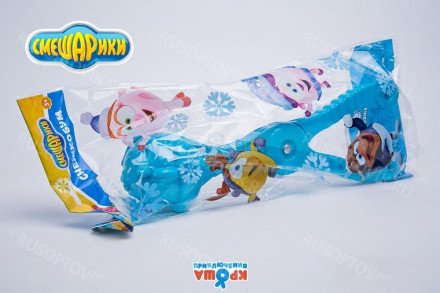 Игрушка для лепки снежков "Смешарики" оптом 