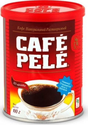 Кофе растворимый Pele порошкообразный 100 г оптом 