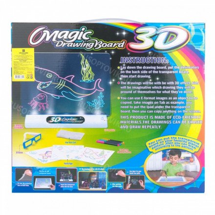 Магическая 3D-доска для рисования "Magic 3D Board Океан" оптом 