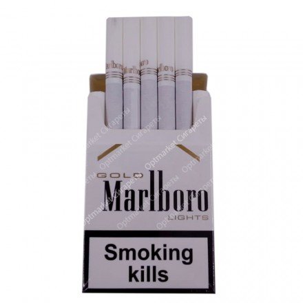 Сигареты Marlboro Gold Lights duty free оптом 