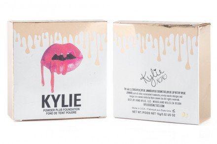 Пудра Kylie с зеркалом и спонжем оптом 