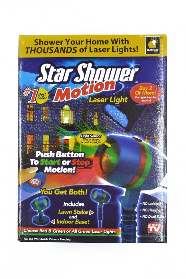 Лазерный проектор Star Shower оптом 