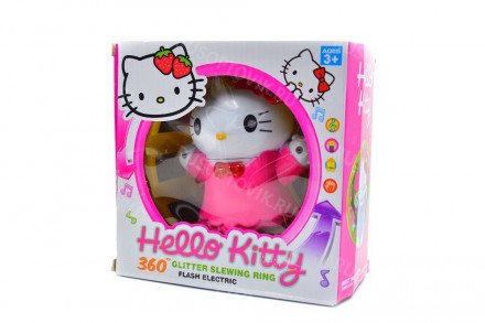 Hello Kitty Glitter Slewing Ring 360 оптом 