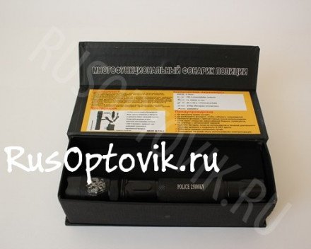 Фонарь-электрошокер "Police 1102" оптом 