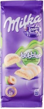 Шоколад Milka Bubbles Фундук 83г оптом Шоколад Milka Bubbles Фундук 83г оптом