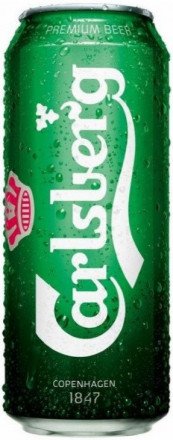 Пиво светлое Carlsberg 4,6% в банке 0.5л оптом 