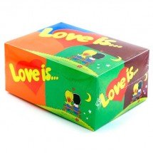 Жвачка Love is MIX, блок 80 шт оптом
