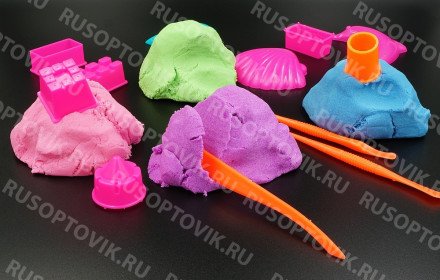 Кинетический живой песок Royal Play Sand KIt (1 кг) оптом 