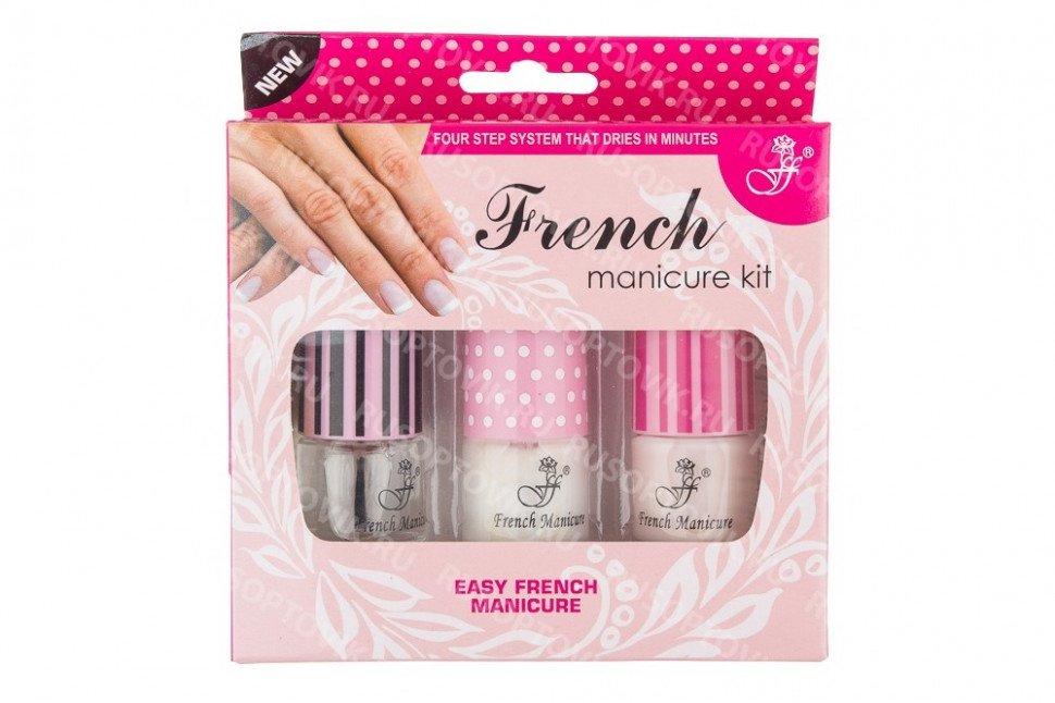 Набор для французского маникюра French Manicure Kit оптом Набор для французского маникюра French Manicure Kit оптом
