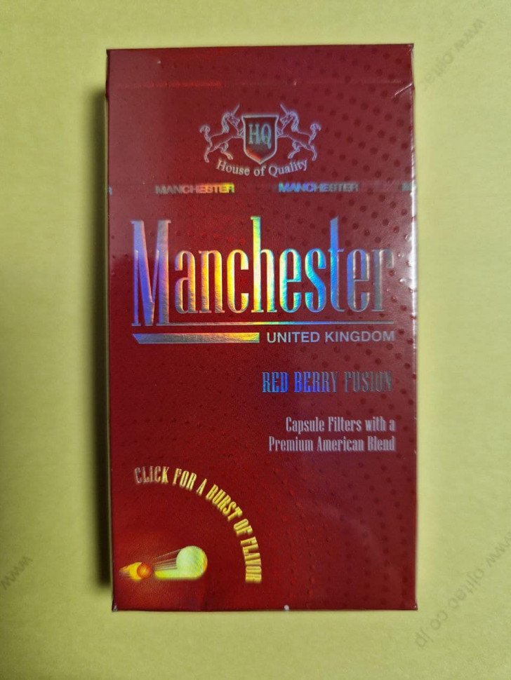 Сигареты Manchester Red Berry Fusion Superslims оптом Сигареты Manchester Red Berry Fusion Superslims оптом