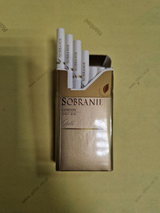 Сигареты Sobranie Gold COMPACT оптом  