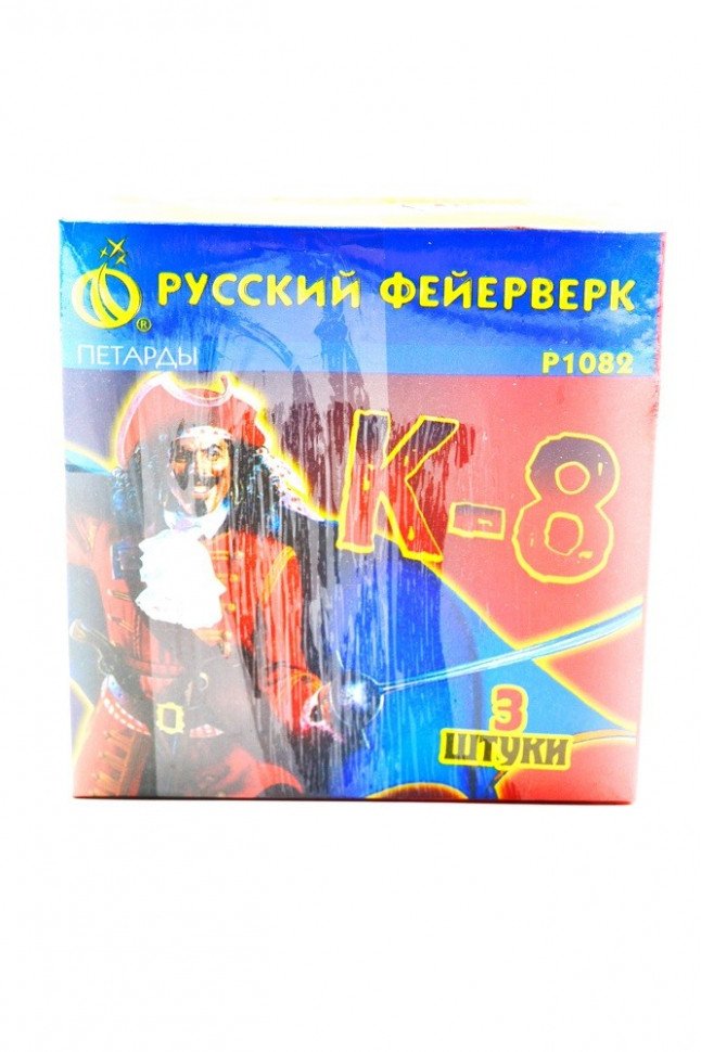Петарда фитильная "K-8" P1082 оптом Петарда фитильная "K-8" P1082 оптом