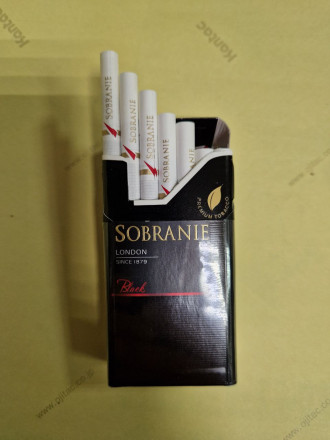 Сигареты Sobranie Black Compact  