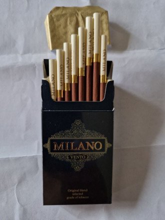 Сигареты Milano VENTO Sumperslims оптом 
