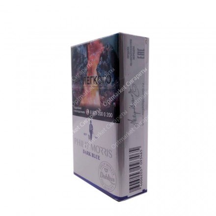 Сигареты PHILIP MORRIS Dark Blue оптом 