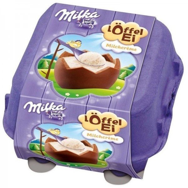 Шоколад Milka Loffel Ei 100г оптом Шоколад Milka Loffel Ei 100г оптом