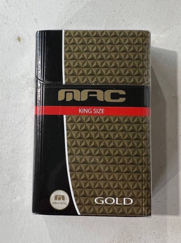 Сигареты Mac King Size Gold (РФ) оптом Сигареты Mac King Size Gold (РФ) оптом