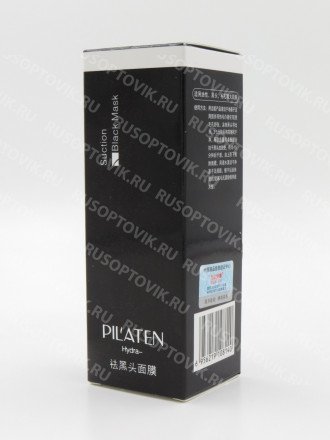 Черная маска-пленка от прыщей Pilaten (Пилатен) Suction Black Mask 60 гр. оптом 