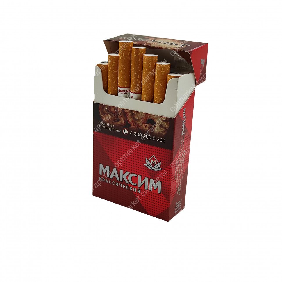 Сигареты МАКСИМ Красный АКЦИЗ оптом Сигареты МАКСИМ Красный АКЦИЗ оптом