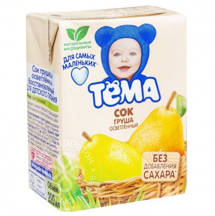 Сок Тема грушевый 0,2 Л 