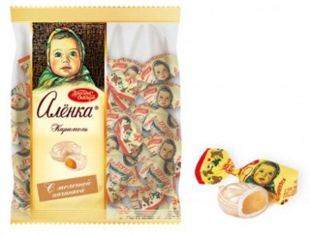 Конфеты Аленка Карамель 250г оптом 