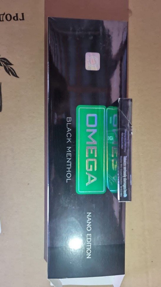Сигареты Omega Eco Black Menthol оптом Сигареты Omega Eco Black Menthol оптом