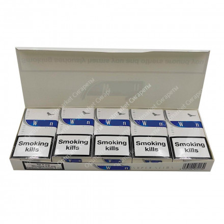 Сигареты Winst0n Super Slims blue  