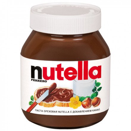 Паста Nutella ореховая с добавлением какао 350 г оптом 