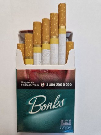 Сигареты Bonks Mentol King Size оптом 