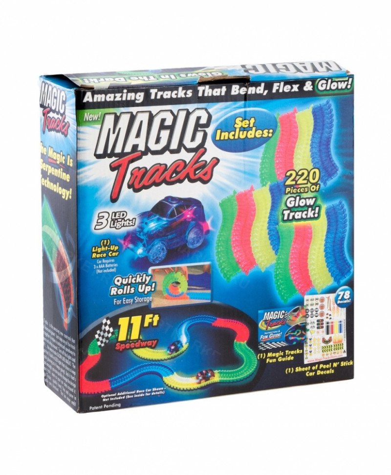 Игрушечный трек Magic Tracks 220 деталей оптом Игрушечный трек Magic Tracks 220 деталей оптом
