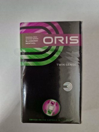 Сигареты Oris King size Blueberry 2 кнопки оптом 